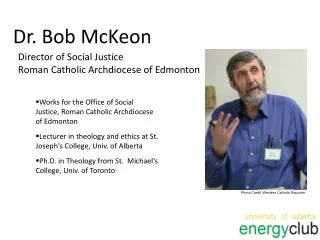 Dr. Bob McKeon