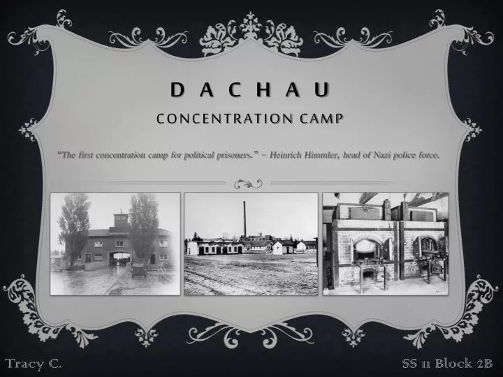 d a c h a u concentration camp