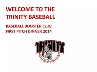 Welcome to the Trinity Baseball