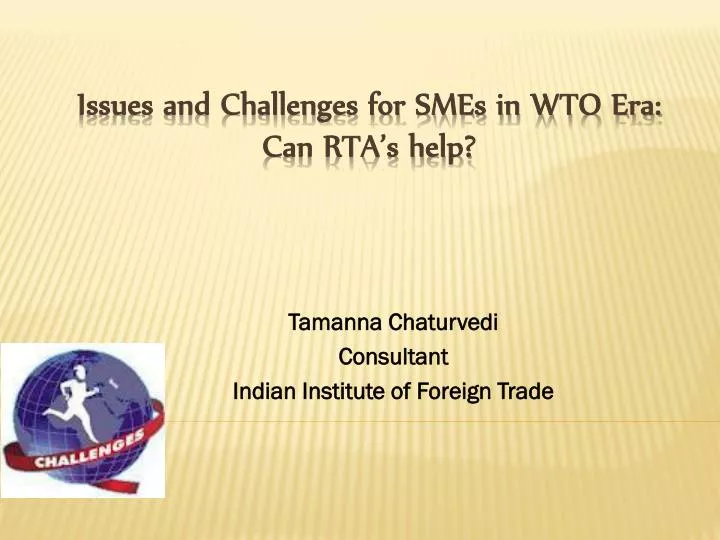 tamanna chaturvedi consultant indian institute of foreign trade