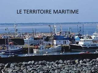 le territoire maritime
