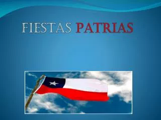 fiestas patrias