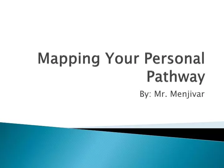 mapping your personal pathway