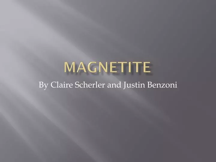 magnetite