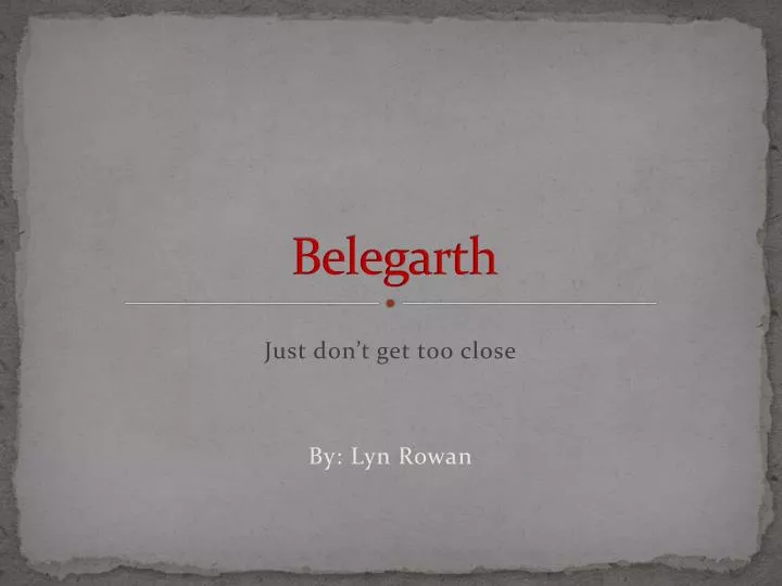 belegarth