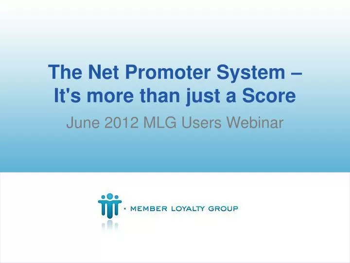the net promoter system it s more than just a score