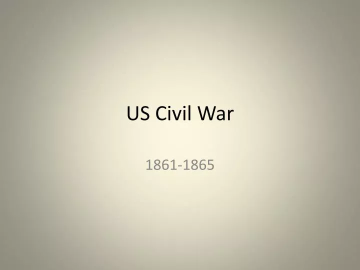 us civil war