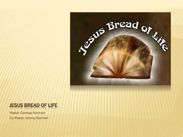 jesus bread of life