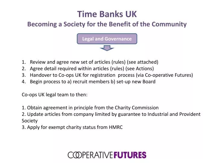 time banks uk becoming a society for the benefit of the community