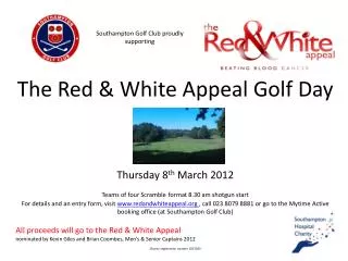 Southampton Golf Club proudly supporting