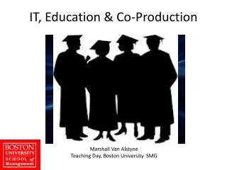 IT, Education &amp; Co-Production