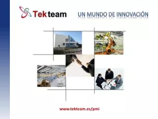 www.tekteam.es/pmi