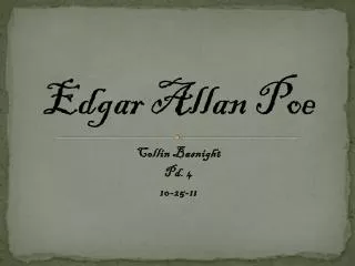 Edgar Allan Poe