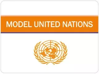MODEL UNITED NATIONS