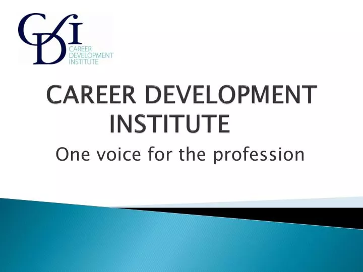 career development institute