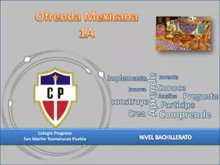 ofrenda mexicana 1a