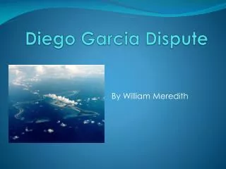 Diego Garcia Dispute