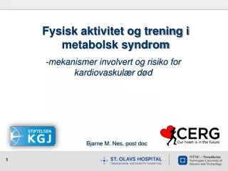 Fysisk aktivitet og trening i metabolsk syndrom