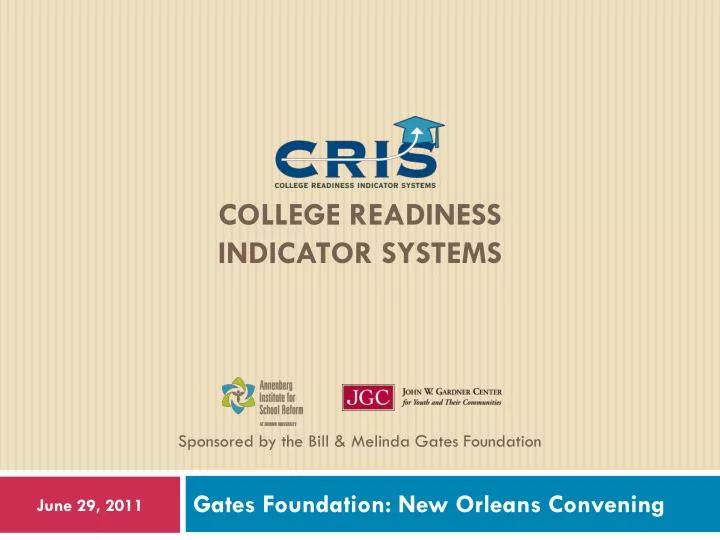 college readiness indicator systems