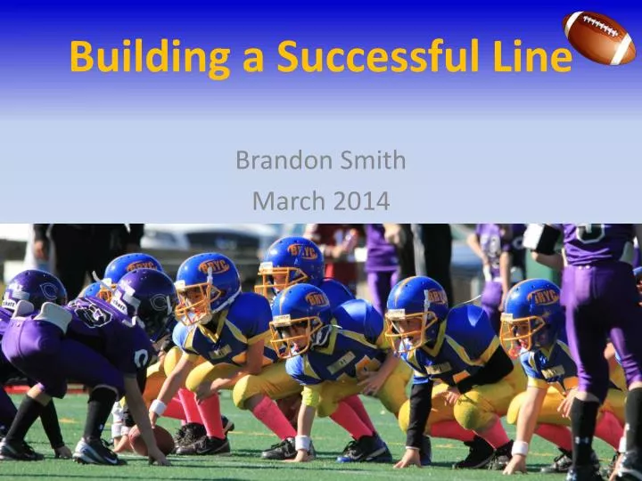 building a successful line