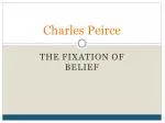 Charles Peirce - slide 1