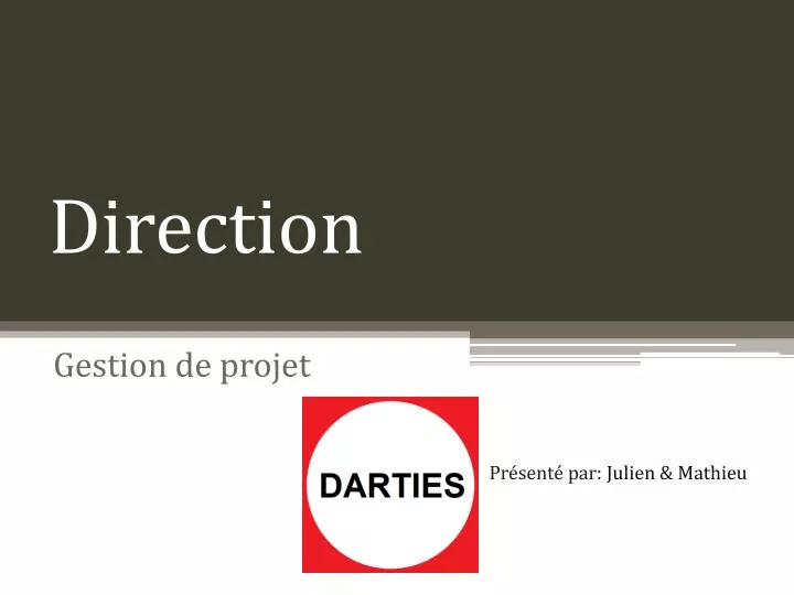 direction