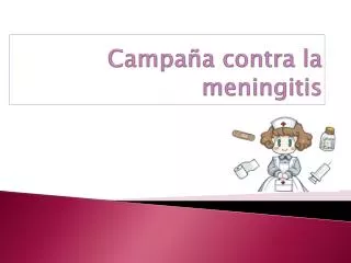 campa a contra la meningitis