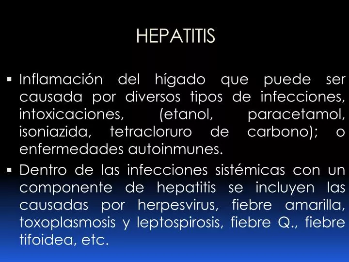 hepatitis