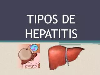 tipos de hepatitis