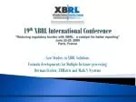 Reducing Regulatory Burden with XBRL: A Catalyst for Better Reporting - slide 1