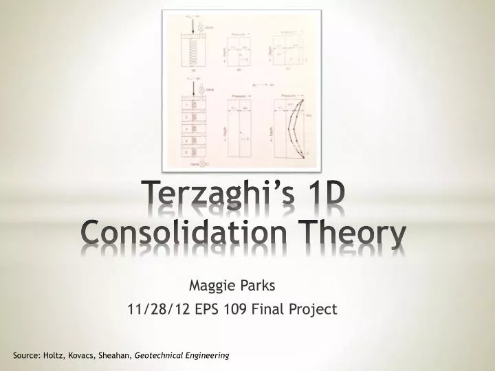 terzaghi s 1d consolidation theory