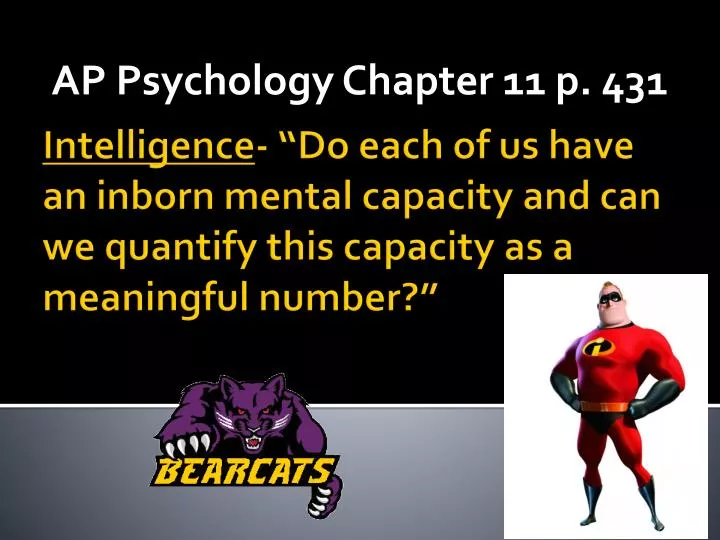 ap psychology chapter 11 p 431