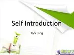 Self Introduction - slide 1