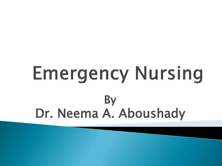 emergency nursing