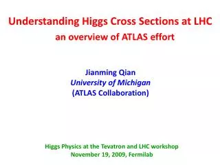 Understanding Higgs Cross Sections at LHC