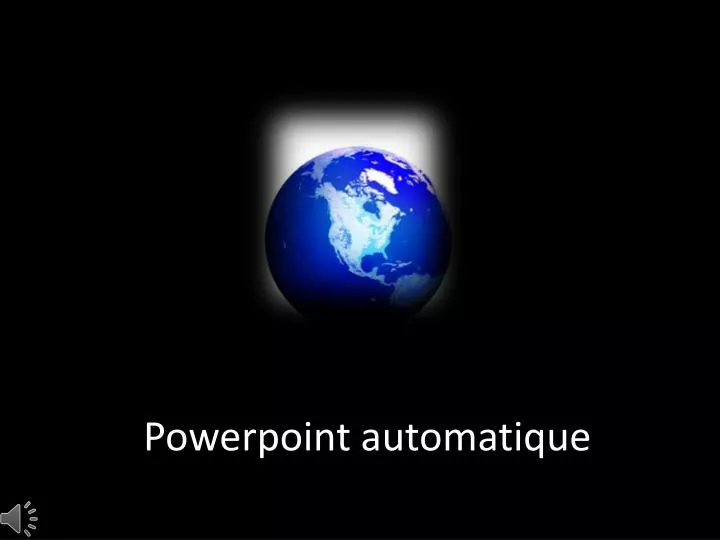 powerpoint automatique