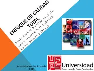 enfoque de calidad total