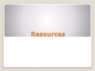 Resources