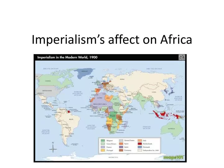 imperialism s affect on africa