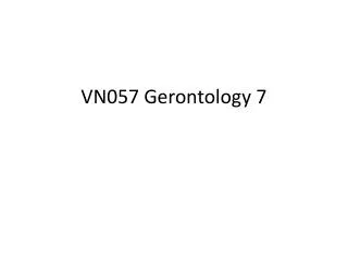 VN057 Gerontology 7