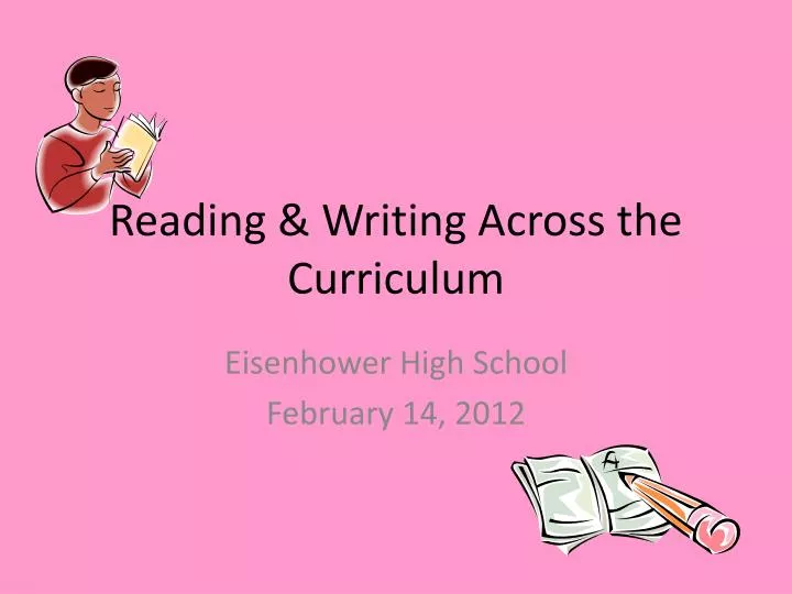 reading writing across the curriculum