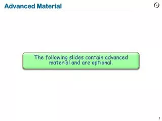 Advanced Material