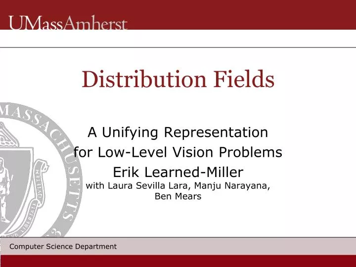 distribution fields