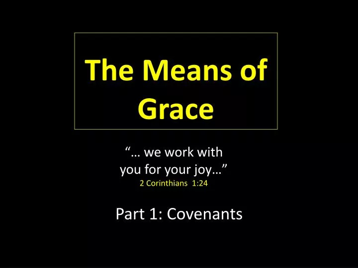 part 1 covenants