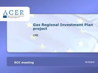 Gas Regional Investment Plan project