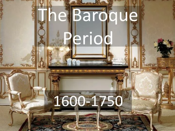 the baroque period