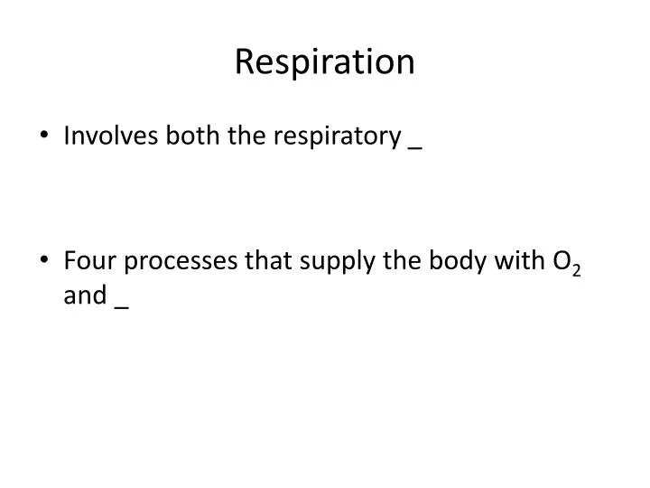 respiration