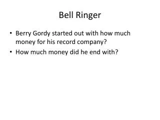 Bell Ringer