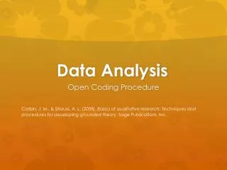 Data Analysis