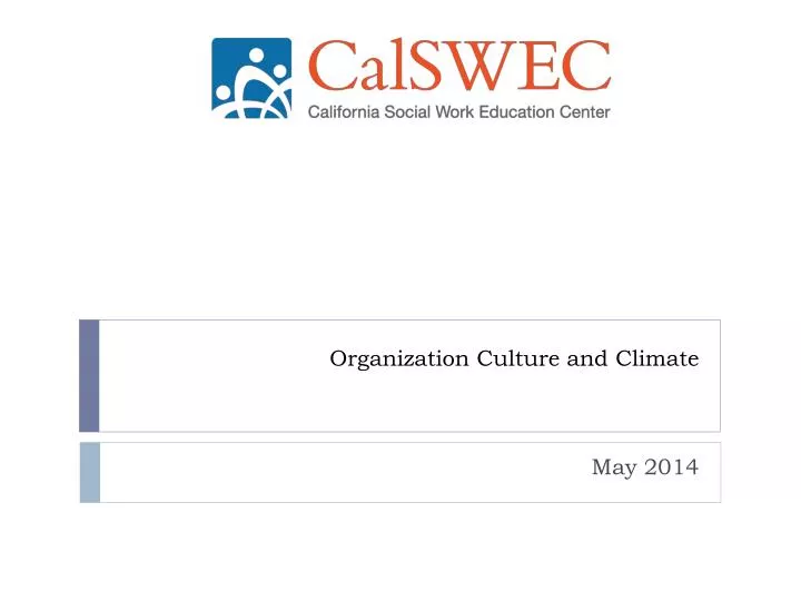 organization culture and climate